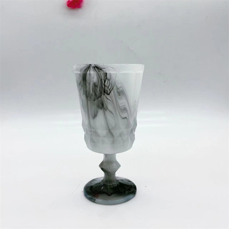 Colorful Mist Glass Cup