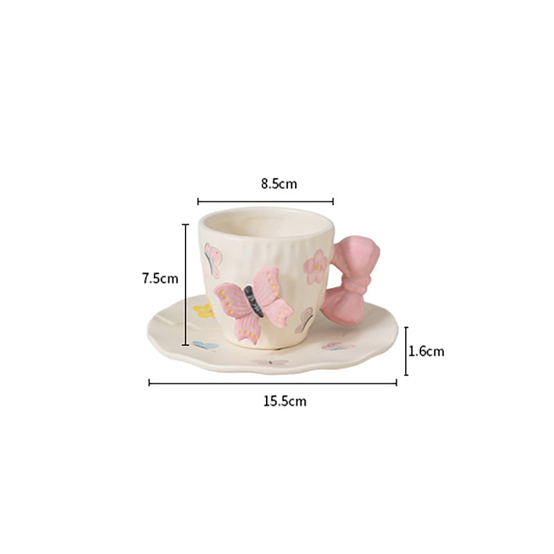 Butterfly Ceramic Cup