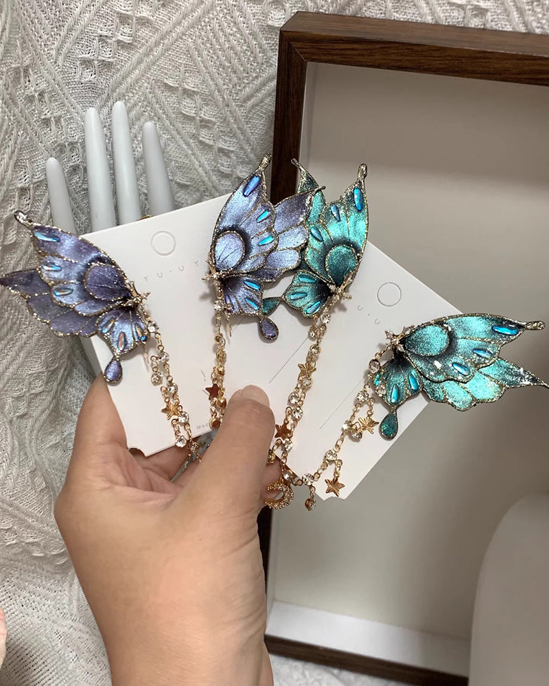 Butterfly Collar Clip