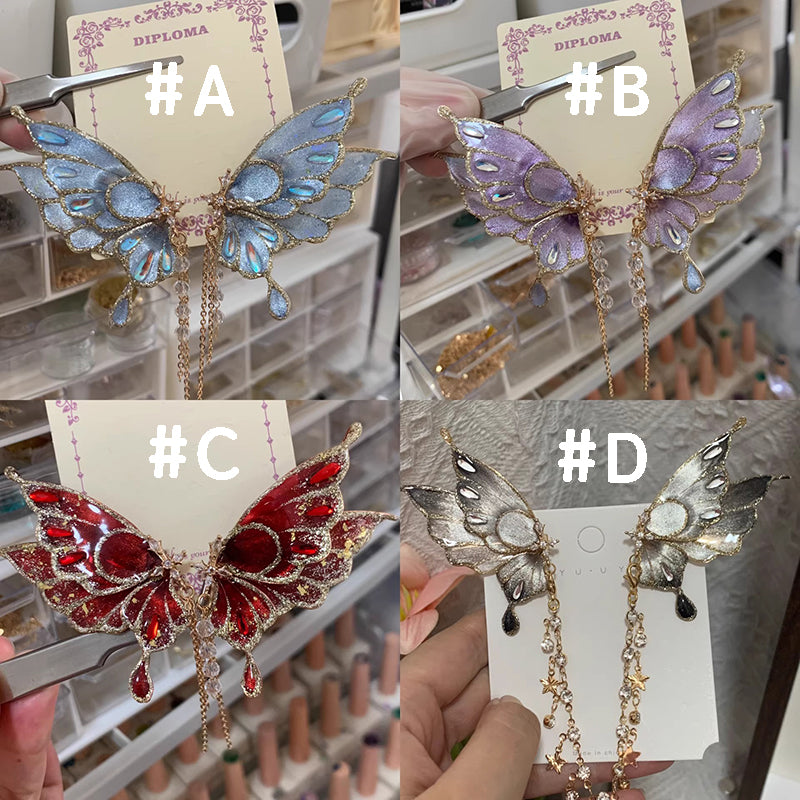 Butterfly Collar Clip