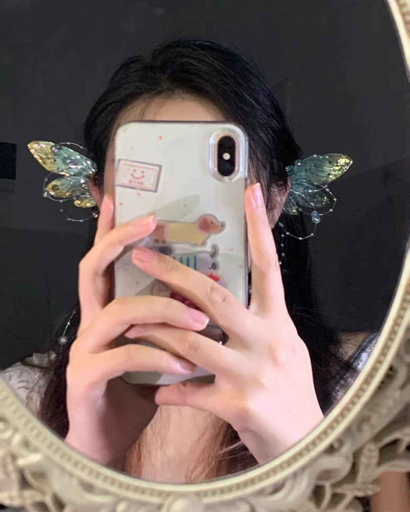 Butterfly Ear ornaments