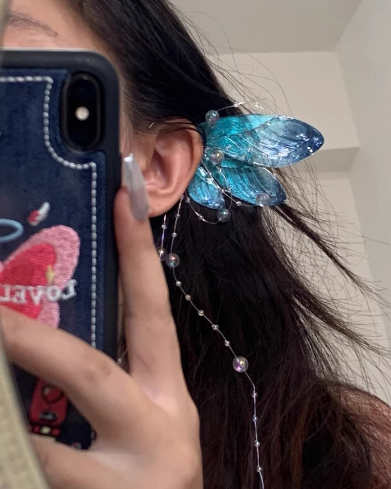 Butterfly Ear ornaments