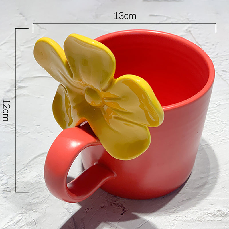 Flower Ceramic Mug
