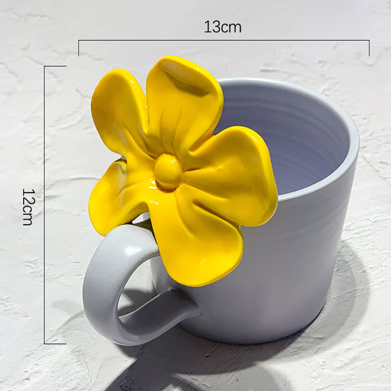 Flower Ceramic Mug