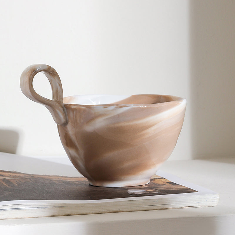French Marble Coffee Cup