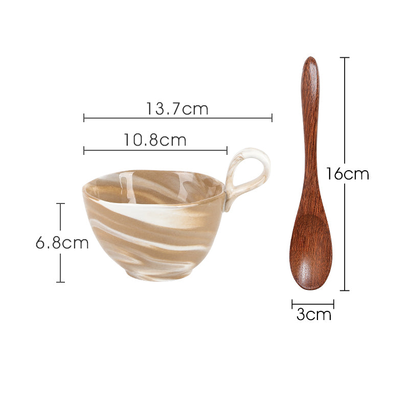 French Marble Coffee Cup