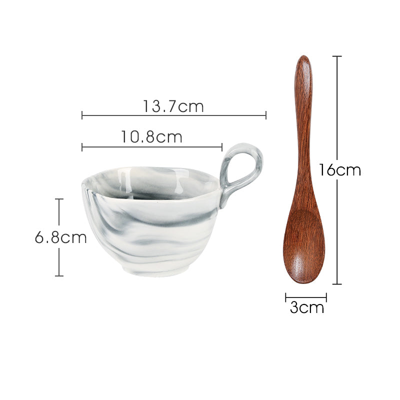 French Marble Coffee Cup