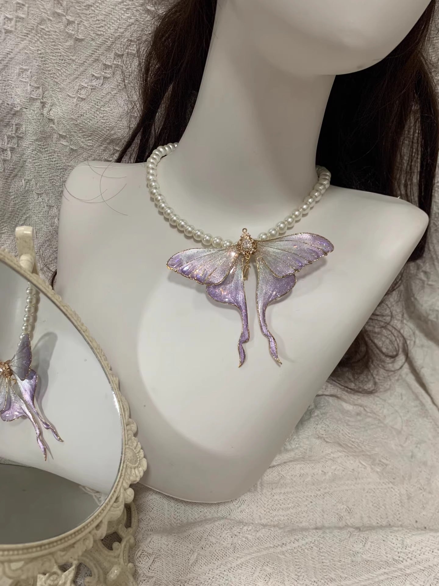 Kite Butterfly Pearl Bracelet