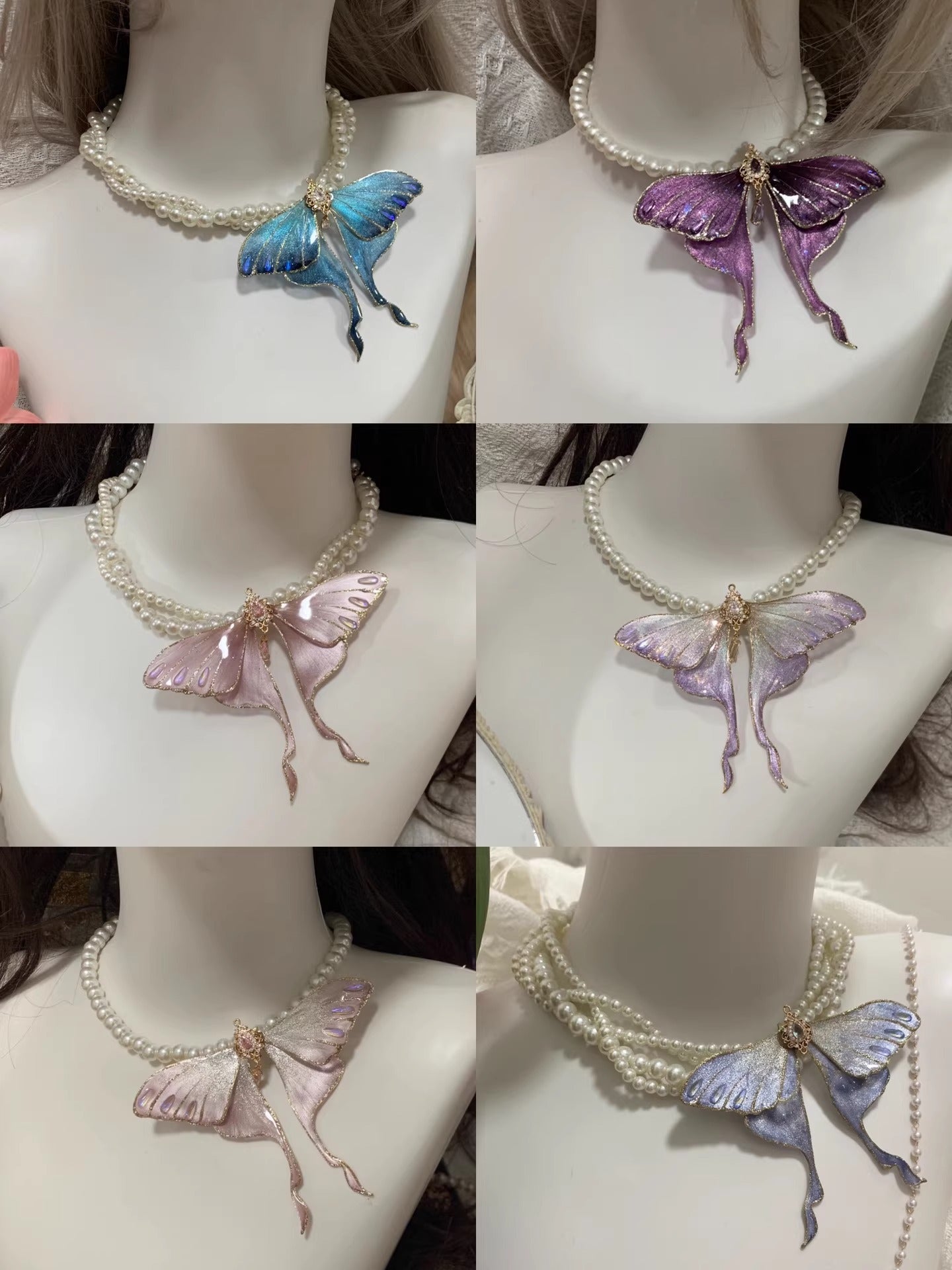 Kite Butterfly Pearl Bracelet