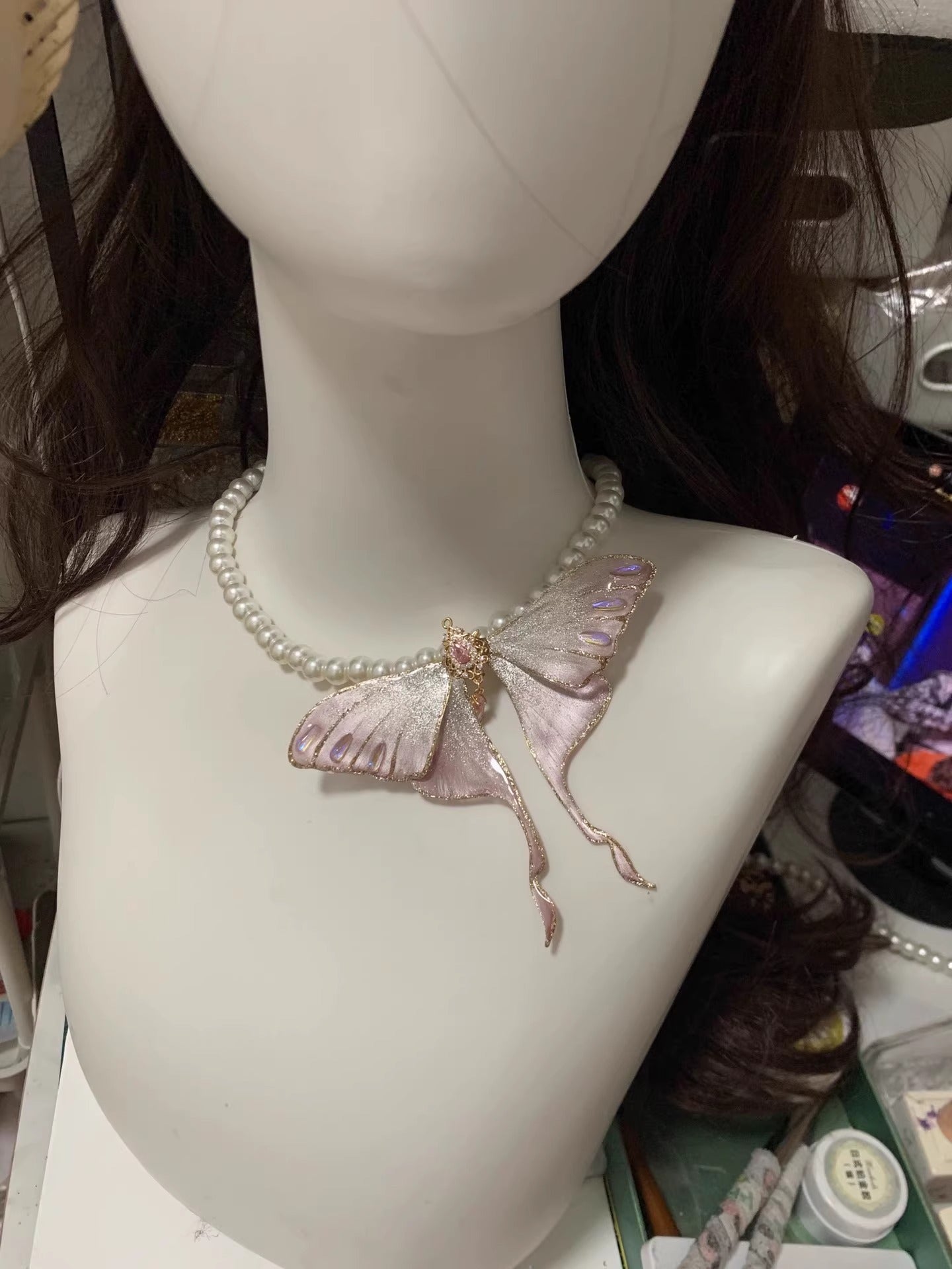 Kite Butterfly Pearl Bracelet