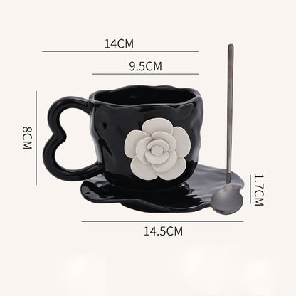 Camellia Ceramic Cup