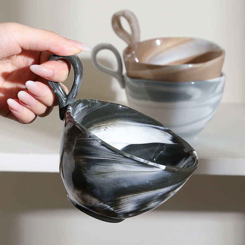 French Marble Coffee Cup