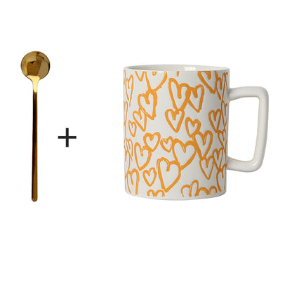 Love Pringt Ceramic Mug